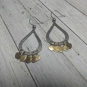 Sundance Two Tone Statement Earrings